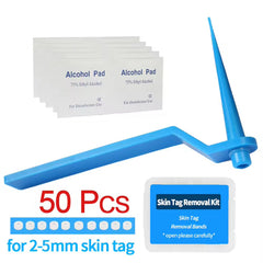 Complete Skin Tag Removal Treatment Kit (50 pcs rubber band kit)