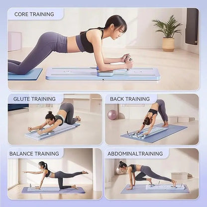 Multi-Functional Pilates Board for Full-Body Home Fitness and Core Training 5121091610089