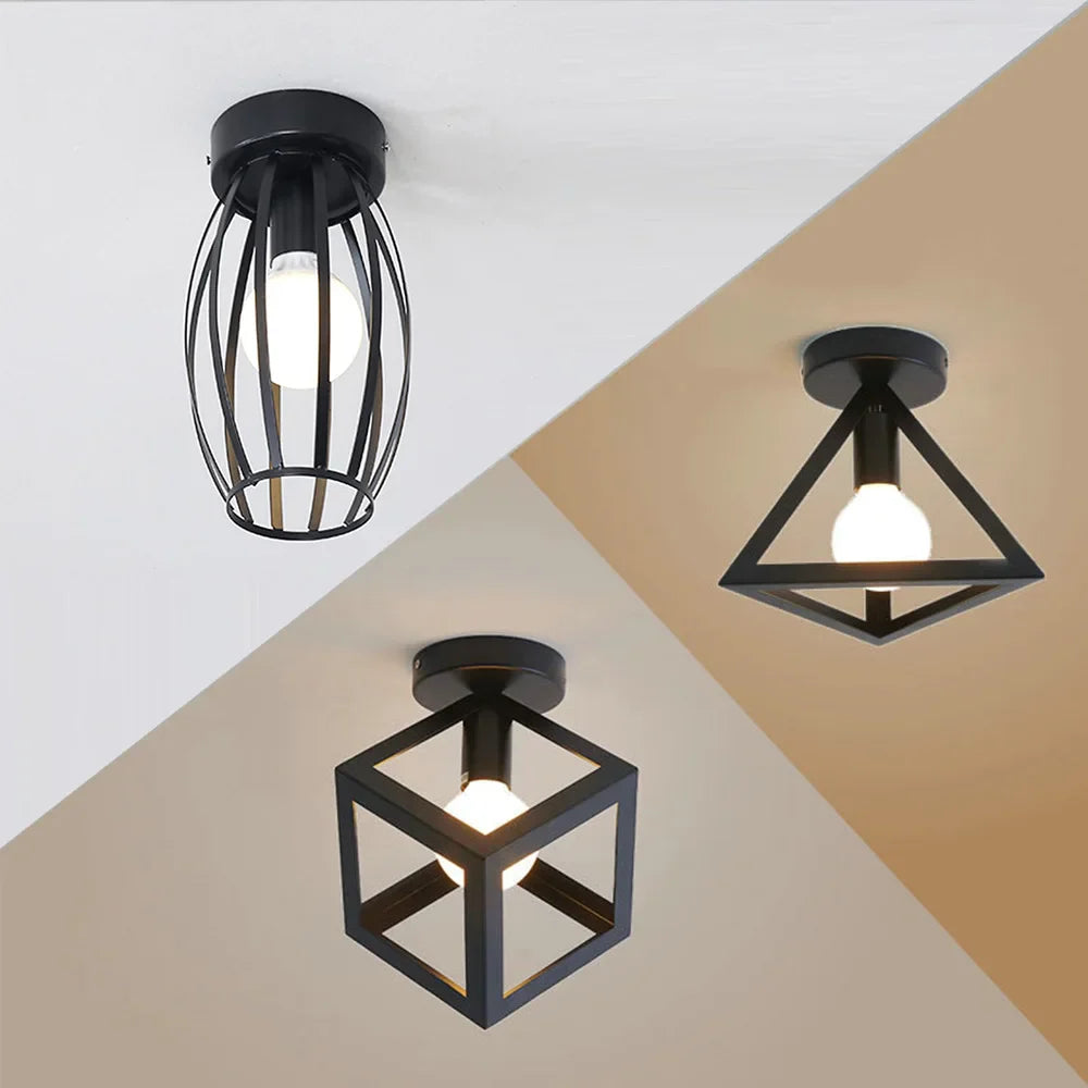 Black Minimalist LED Pendant Lamp for Modern Spaces