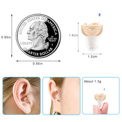 Invisible Cic Hearing Aid With Adjustable Volume Control