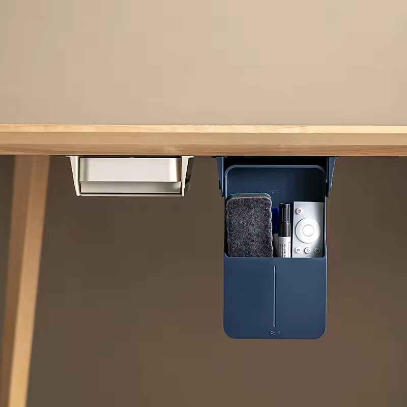 Hidden Under Desk Drawer 95567490-blue-s