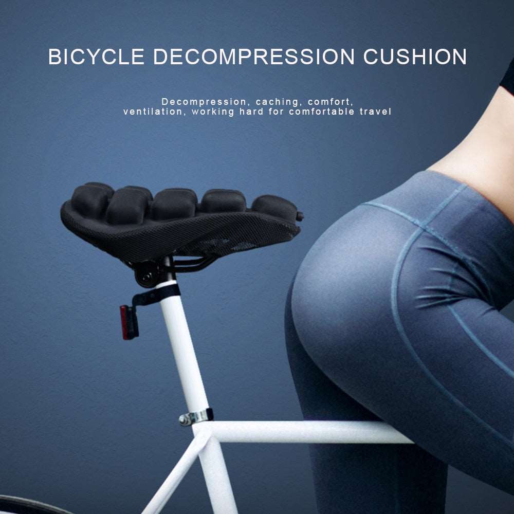 Bicycle Decompression Seat Cushion For Comfort And Support