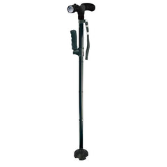 Collapsible Walking Cane With Led Light And Stable Base