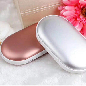 2-In-1 Rechargeable Hand Warmer With Powerbank Feature