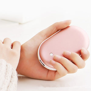 2-In-1 Rechargeable Hand Warmer With Powerbank Feature