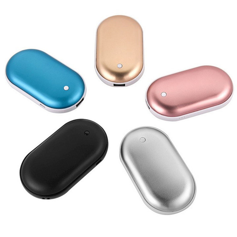 2-In-1 Rechargeable Hand Warmer With Powerbank Feature