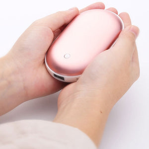 2-In-1 Rechargeable Hand Warmer With Powerbank Feature