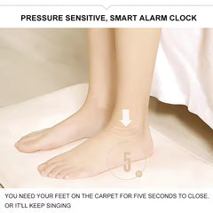 Smart Rug Carpet Alarm Clock For Heavy Sleeper
