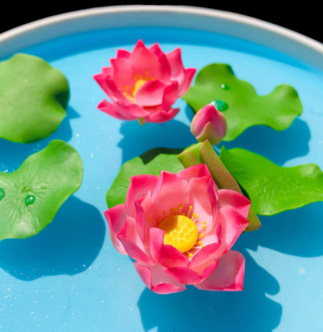 Handcrafted Lotus Art Decor Model For Home Decoration handmade-01