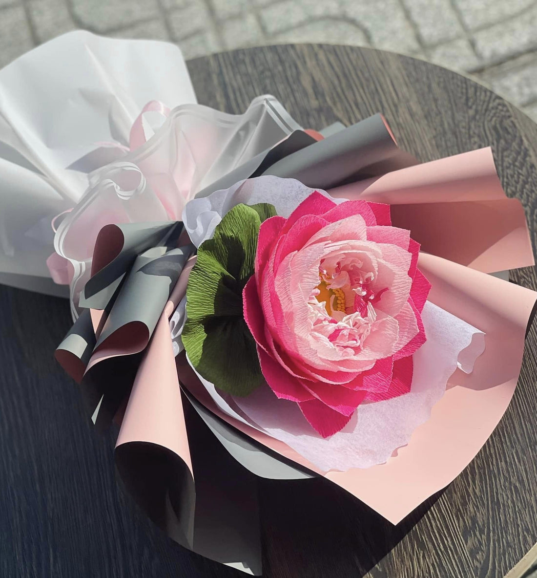 Handmade Multicolored Paper Flowers - Gift For Mom, Girlfriend handmade-08
