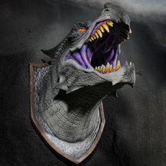 Fire & Smoke Breathing Dragon Head Mount