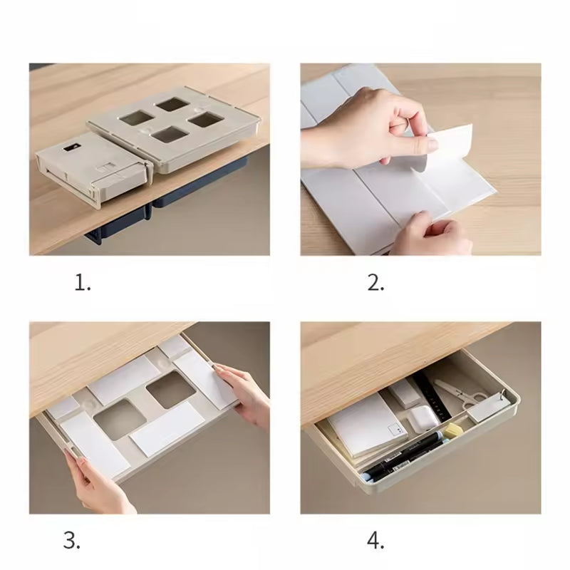Hidden Under Desk Drawer 95567490-blue-s
