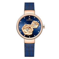 Rose Gold Stainless Steel Elegance Watch 32Mm