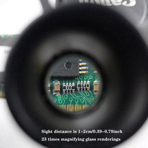 Led Glasses Magnifier 8X 15X 23X