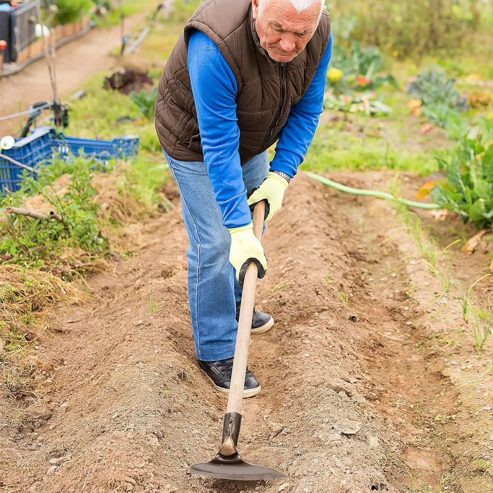 Heavy-Duty Steel Farm Gardening Weeding Hoe Head