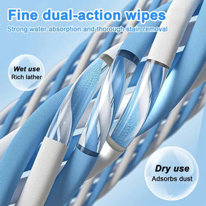 High Rise Window Cleaning Glass Cleaner Brush For Washing Window Squeegee Microfiber Extendable Window Scrubber Cleaning