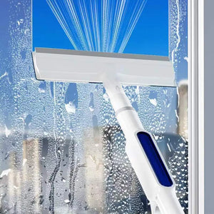 High Rise Window Cleaning Glass Cleaner Brush For Washing Window Squeegee Microfiber Extendable Window Scrubber Cleaning