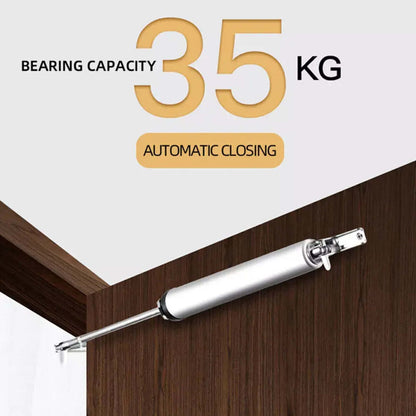 Hydraulic Automatic Door Closer - Heavy Duty, Quiet, Aluminum Alloy 1005007360984321_brown