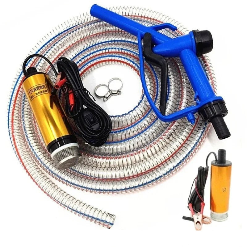 Ibc Tank Fuel Delivery Kit Fitting Hose Nozzle Oil Water Diesel Adblu Braided 5M