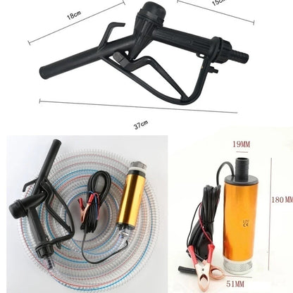 Ibc Tank Fuel Delivery Kit Fitting Hose Nozzle Oil Water Diesel Adblu Braided 5M