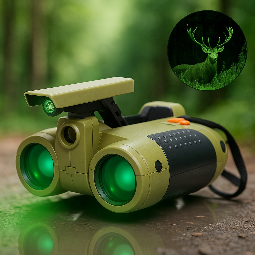 Night Vision Binoculars for Kids - Adventure Toy with Clear Viewing (4x30) SH1751817214987860791