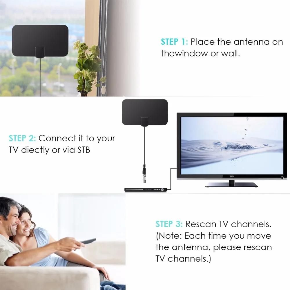 Indoor Satellite Hdtv Antenna 8142325448904-al