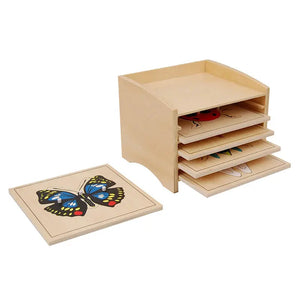 Insect Puzzle Cabinet With Five Puzzles