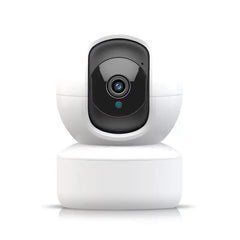 Smart Indoor Pan-Tilt Home Security Camera, 1080P Hd Dog Camera W/Night Vision, Motion Detection For Baby & Pet Monitor, Cloud & Sd Card Storage