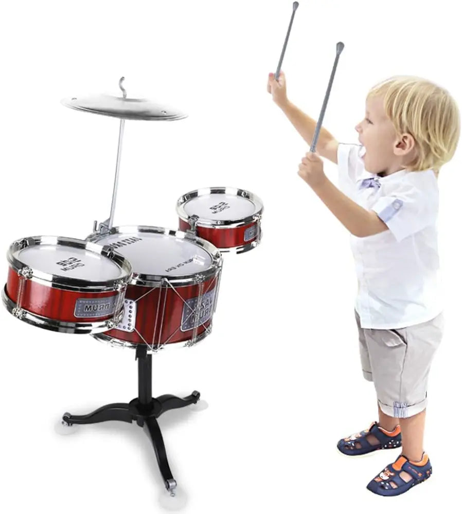 Kids Drum Set Musical Toy Drum Kit For Toddlers