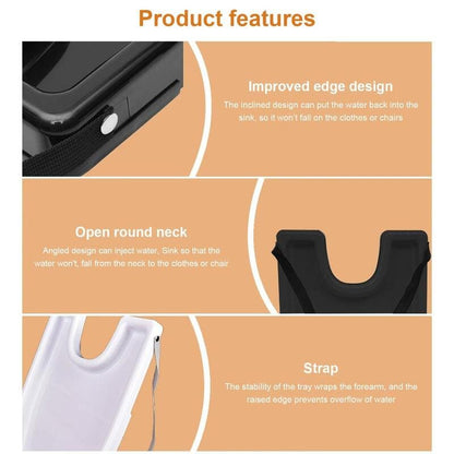 Portable Hair Shampoo Tray for Elderly Hair Washing – Bed Use 1005007098501147-al