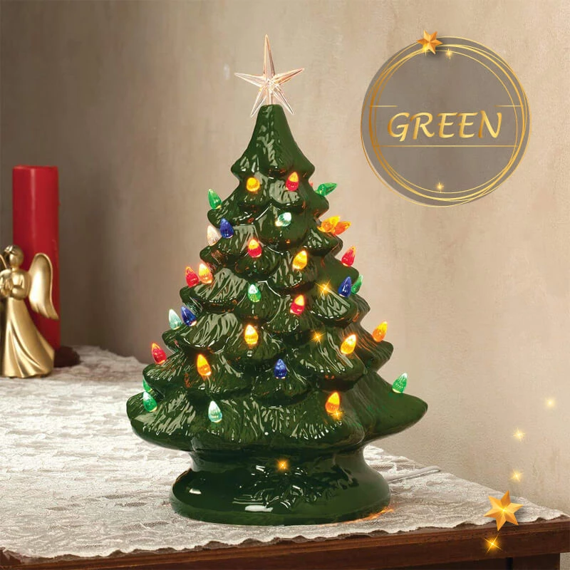 Led Ceramic Christmas Tree