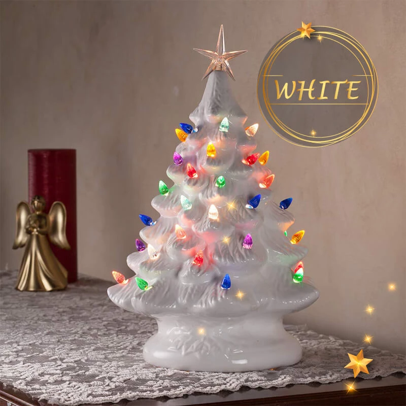 Led Ceramic Christmas Tree