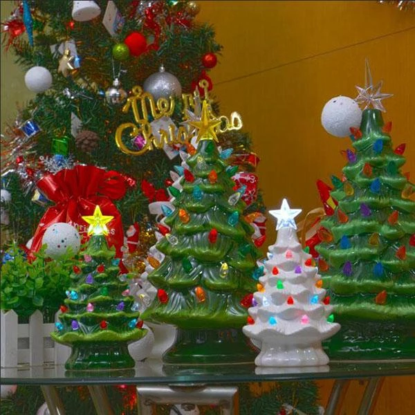 Led Ceramic Christmas Tree