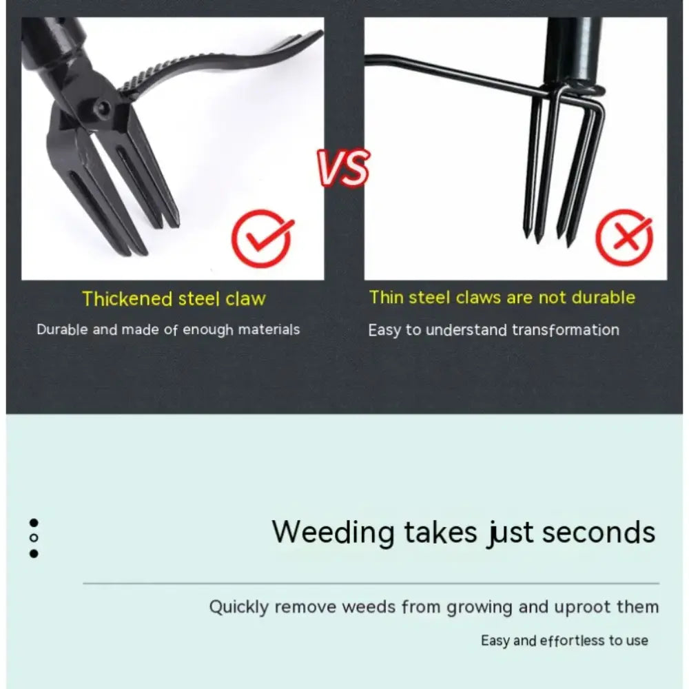 Long Handled Weed Puller Remover Weeding Tools