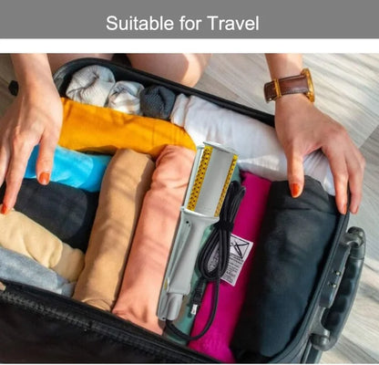 Max Rotating Hair Iron - 2 in 1 Hair Curler and Straightener 251358