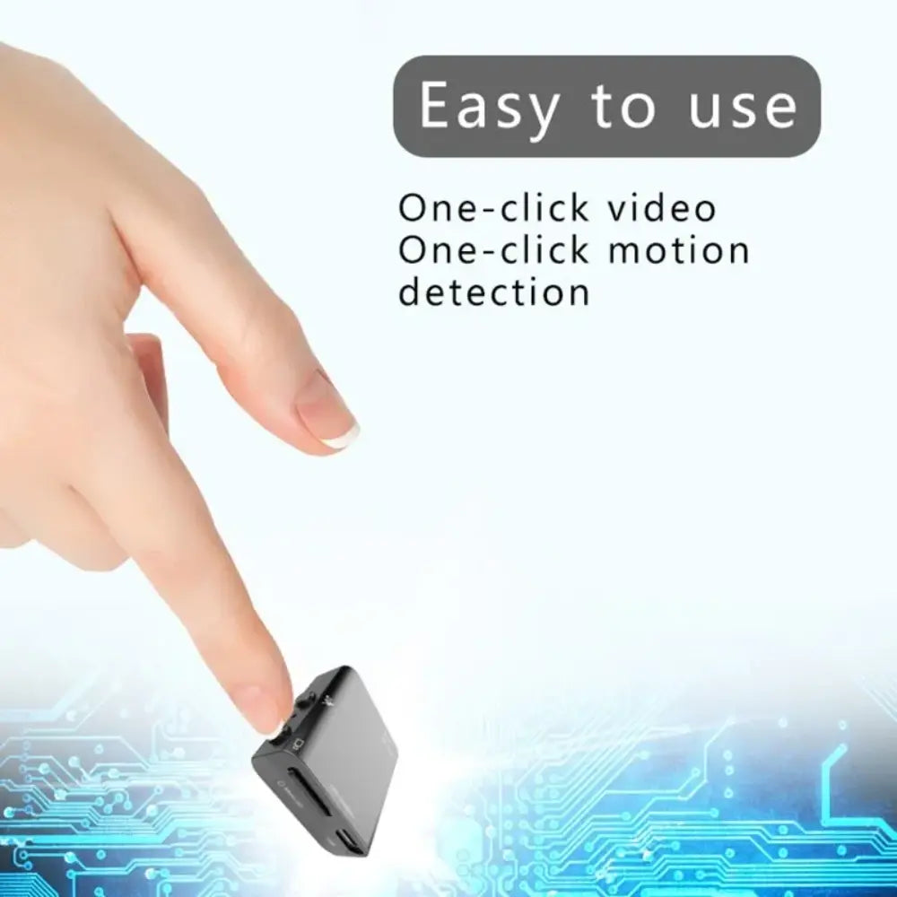 Micro 1080 Hd Video Camera With Audio