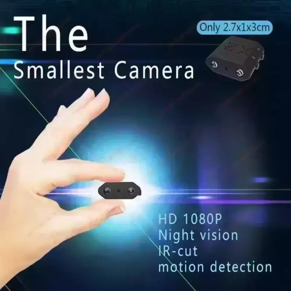 Wireless Mini Security Camera With Night Vision - Full HD 166345