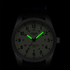 Military Nylon Band Luminous Quartz Sports Watch 40mm