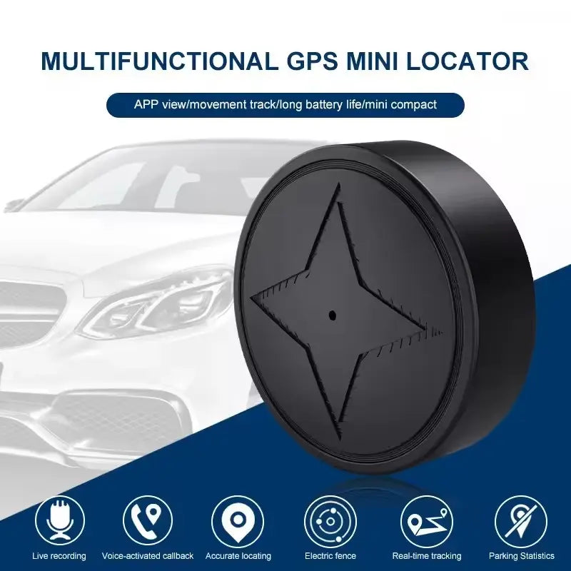 Mini Magnetic Gps Tracker - Invisible And Easy Find