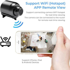 Mini Wifi Camera 1080P - Wireless Security Camera Ideal For Baby Monitoring & Ip Cam