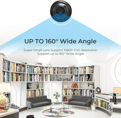 Mini Wifi Camera 1080P - Wireless Security Camera Ideal For Baby Monitoring & Ip Cam
