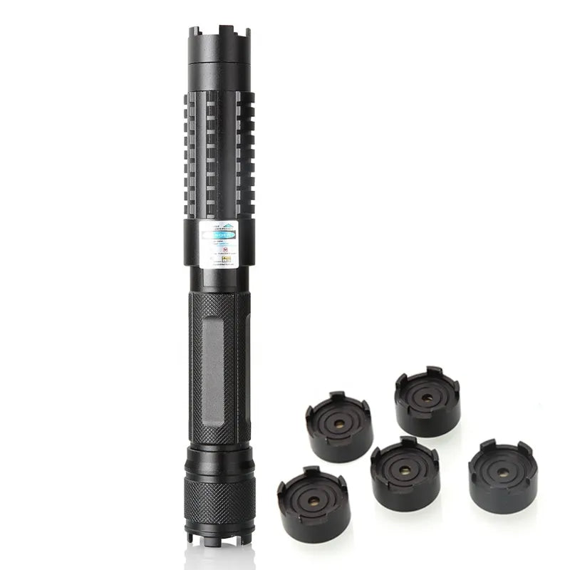 Most Powerful 445Nm High Power Blue Laser Pointer Flashlight Wicked Lazer Torch 250726