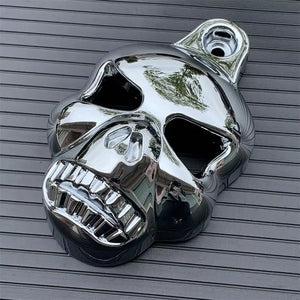 Motorcycle Skull Horn Cover