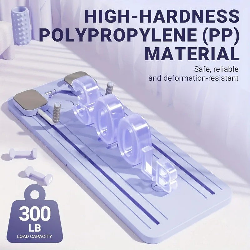 Multi-Functional Pilates Board for Full-Body Home Fitness and Core Training 5121091610089
