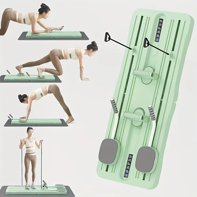 Multi-Functional Pilates Board for Full-Body Home Fitness and Core Training 5121091610089