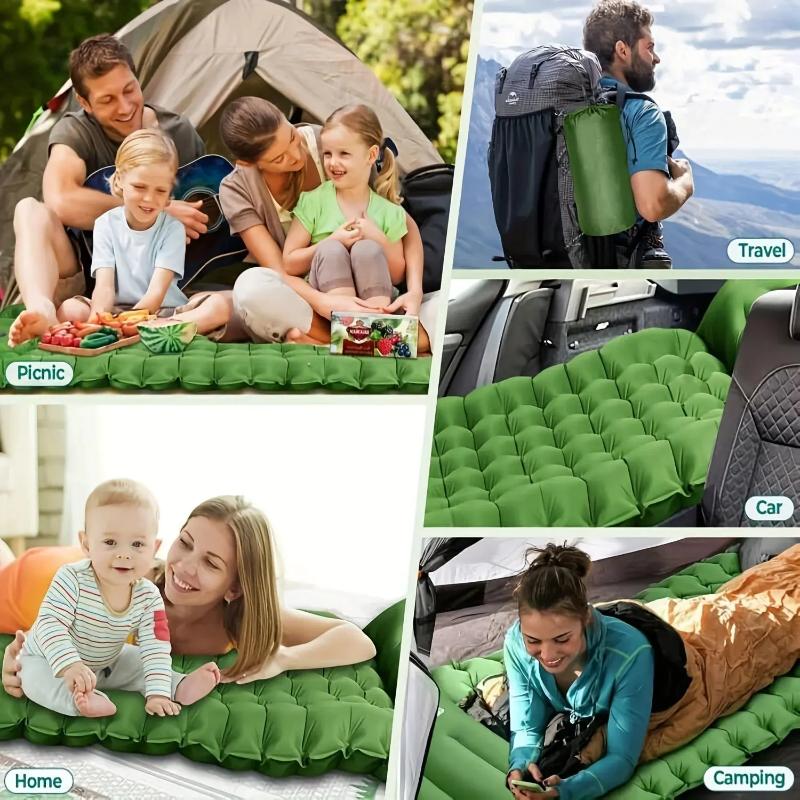 Super Thick Camping Bed with Built-In Pillow for Travel, Hiking, Climbing SH1751817214987860874
