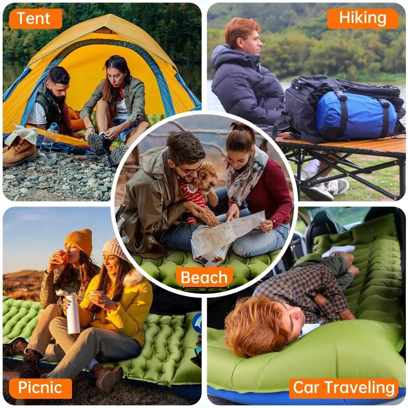 Super Thick Camping Bed with Built-In Pillow for Travel, Hiking, Climbing SH1751817214987860874