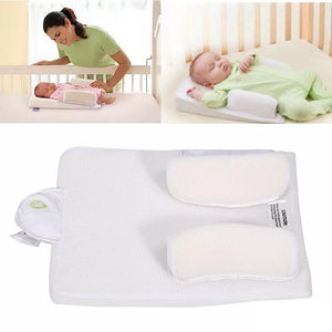 Newborn Baby Sleep Fixed Position & Anti Roll Pillow