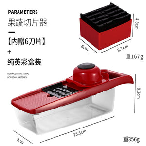 Slicer Milk Tea Shop Manual Cut Lemon Artifact Kitchen Household Multi-Function Fruit Slice Potato Grater