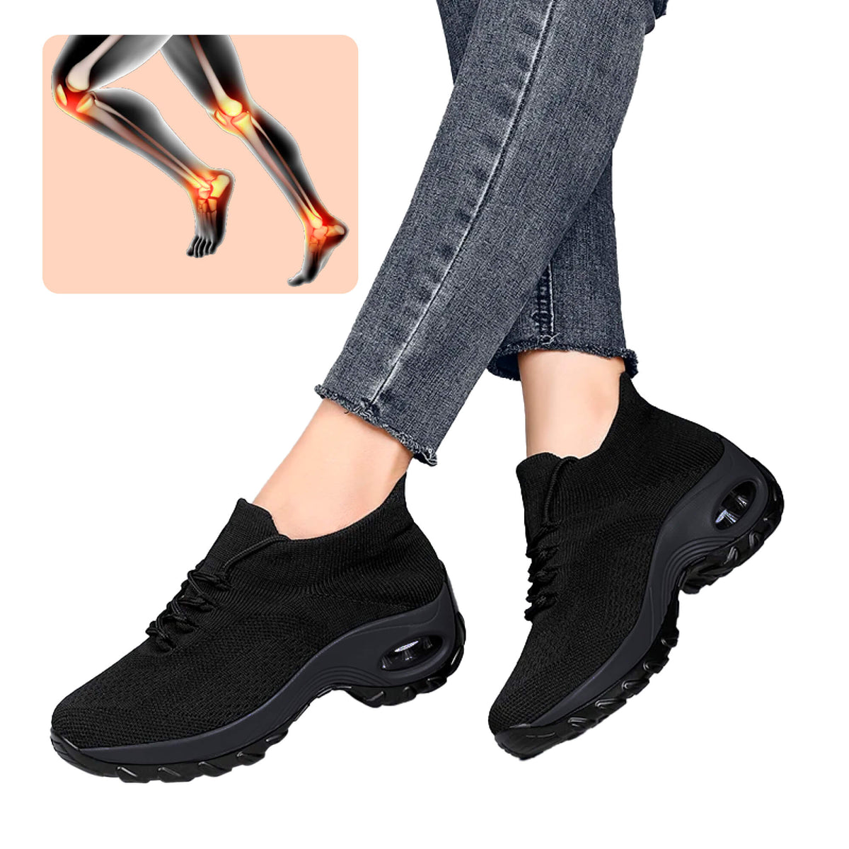 Fashionable Orthopedic Shoes For Women - Comfortable Design